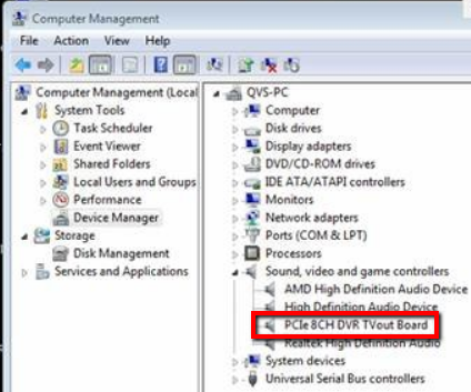 Mainconsole Can T Find Hardware Devices Make Sure Pci Card Is Appropriately Installed Nuuo Ehelpdesk